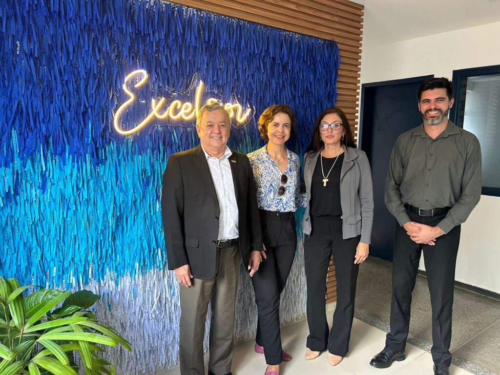 Presidente da Fecomércio é recebido na sede da Rede Excelsior de Comunicação